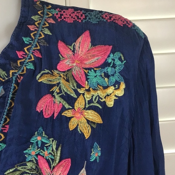 Johnny Was tunic - Picture 2 of 8